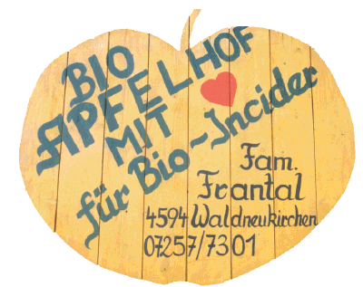 Herzlich Willkommen beim Bioapfelhof Frantal!